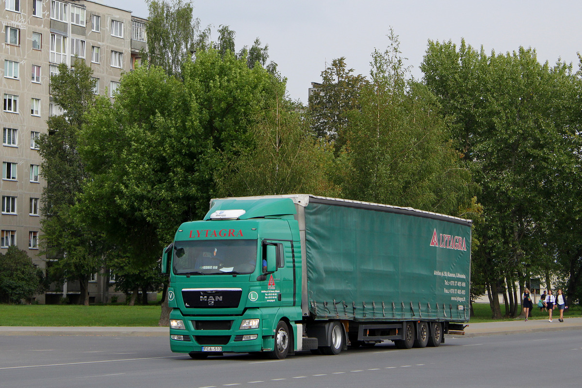 Литва, № FCA 513 — MAN TGX ('2007) 18.440