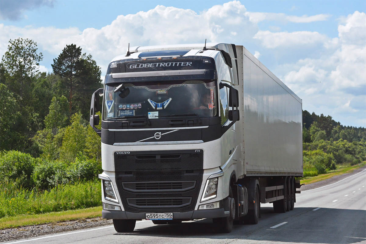 Московская область, № О 595 ТС 750 — Volvo ('2012) FH.420 [X9P]