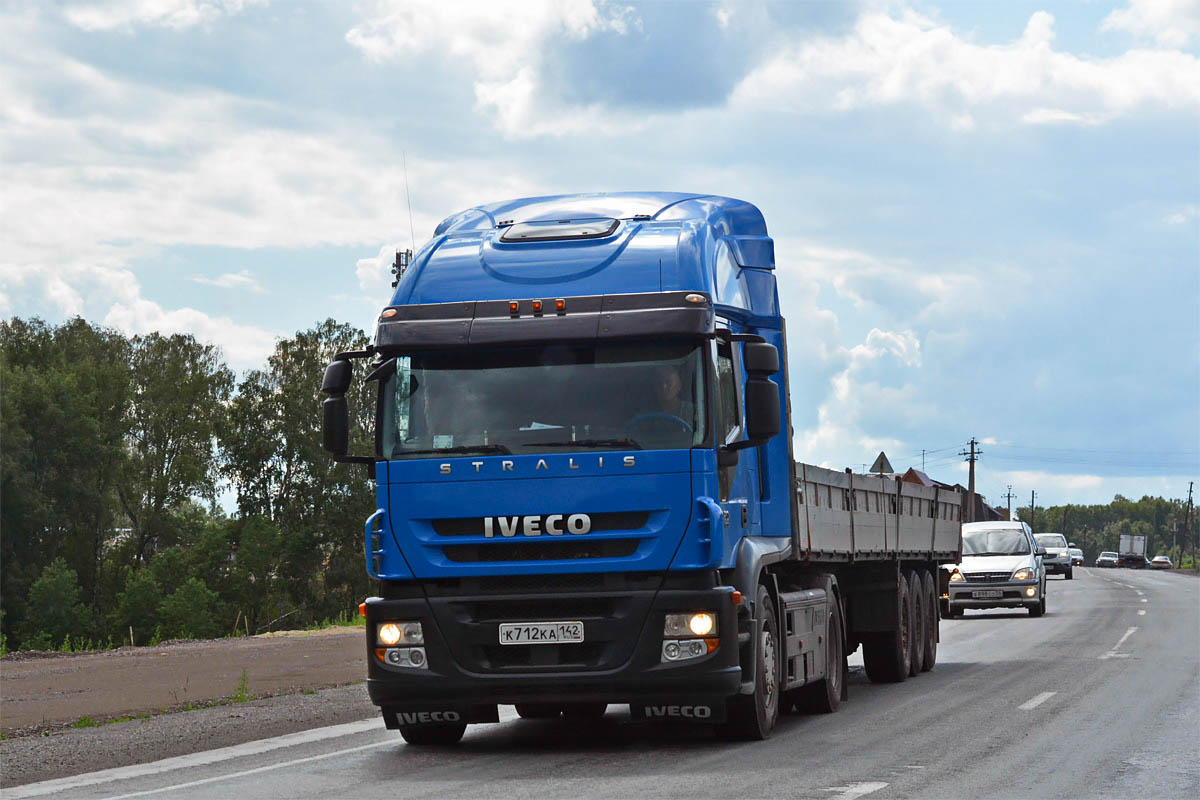 Кемеровская область, № К 712 КА 142 — IVECO Stralis ('2007)