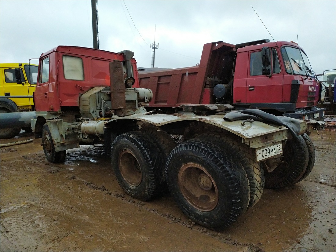 Удмуртия, № Т 039 МА 18 — Tatra 815-2 S1