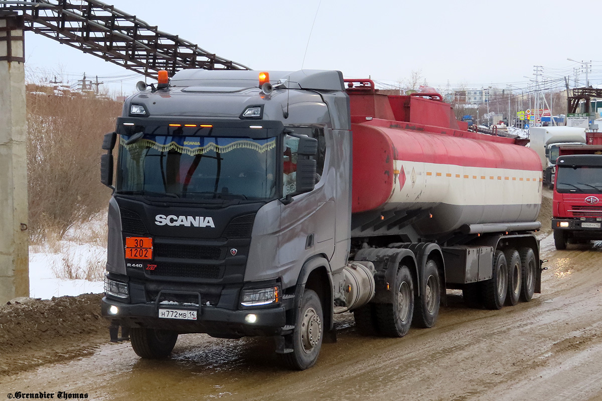 Саха (Якутия), № Н 772 МВ 14 — Scania ('2016) R440