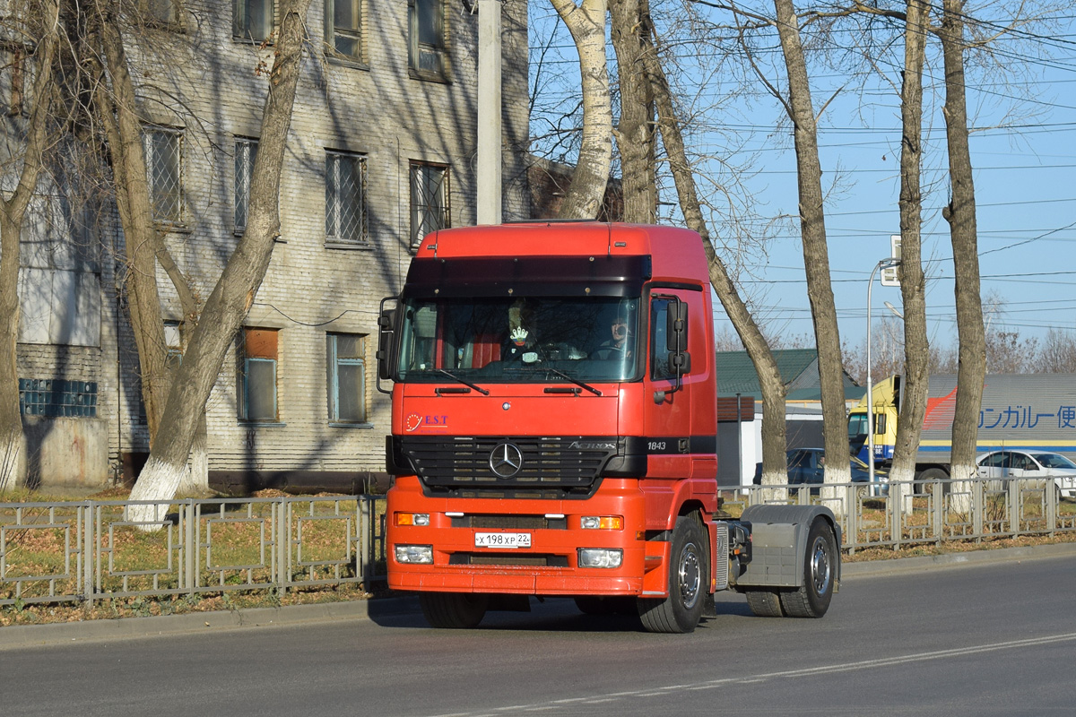 Алтайский край, № Х 198 ХР 22 — Mercedes-Benz Actros ('1997) 1843