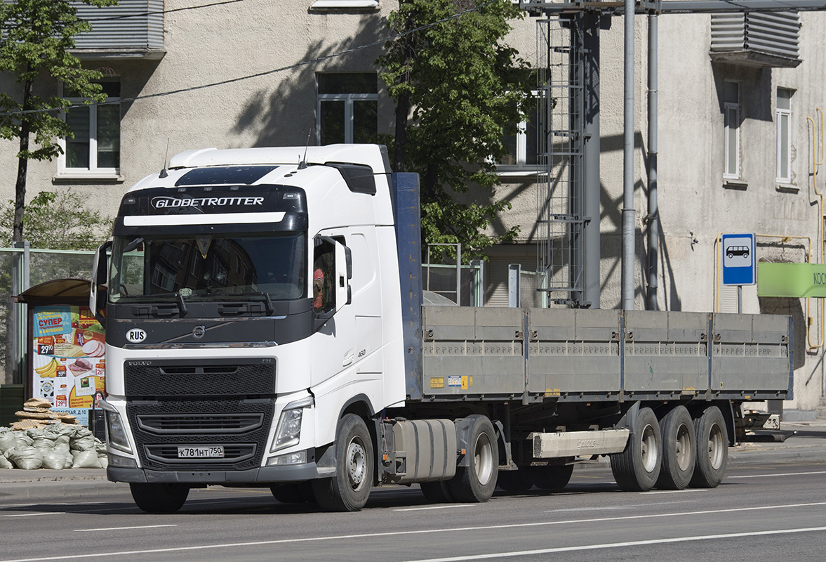 Московская область, № К 781 НТ 750 — Volvo ('2012) FH.460 [X9P]