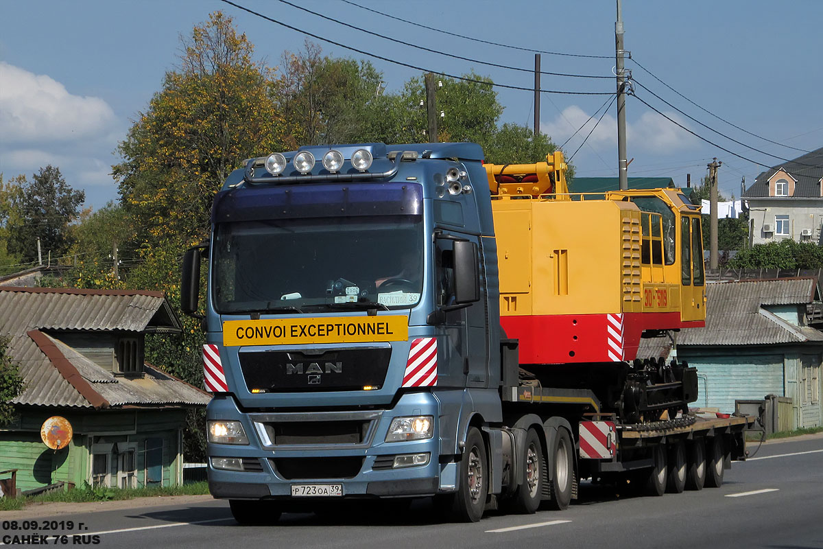 Калининградская область, № Р 723 ОА 39 — MAN TGX ('2007) 26.480