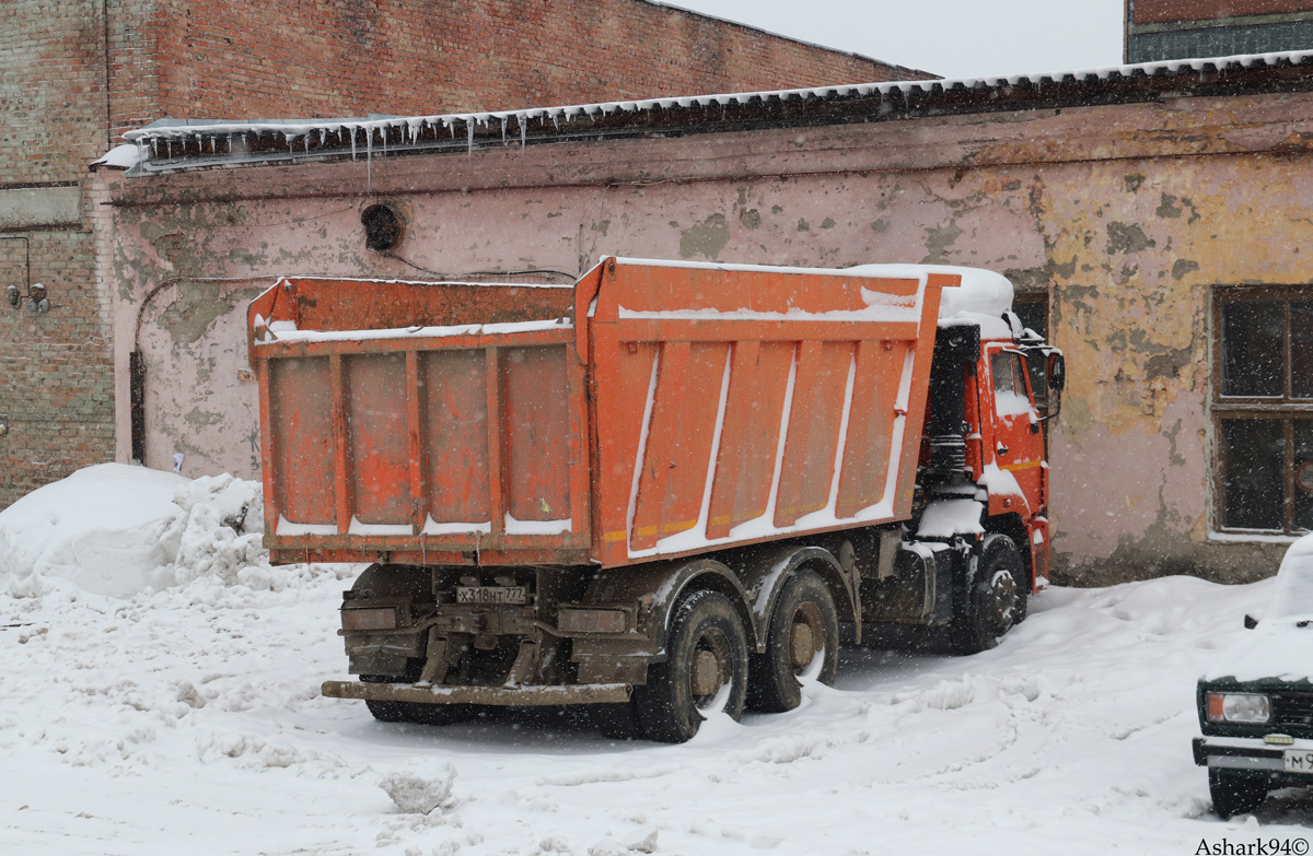 Красноярский край, № Х 318 НТ 777 — КамАЗ-6520-73