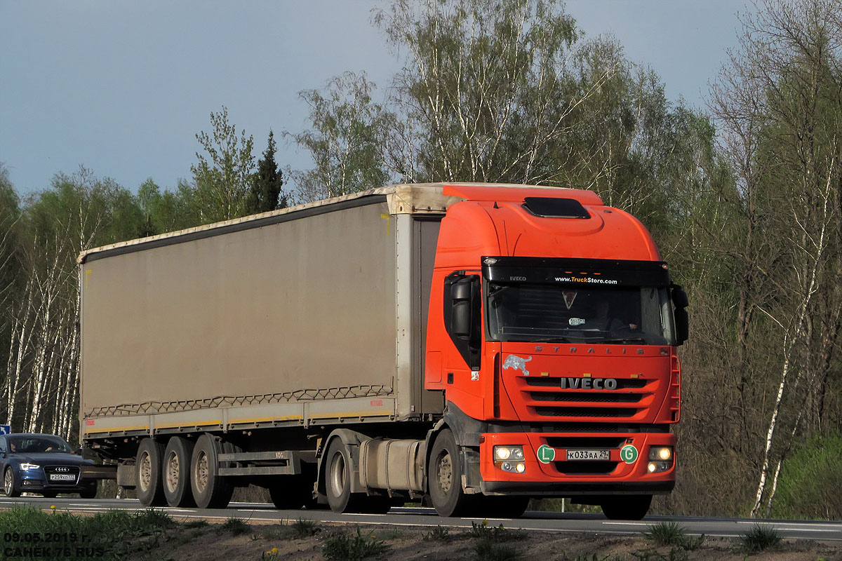 Архангельская область, № К 033 АА 29 — IVECO Stralis ('2007) 420