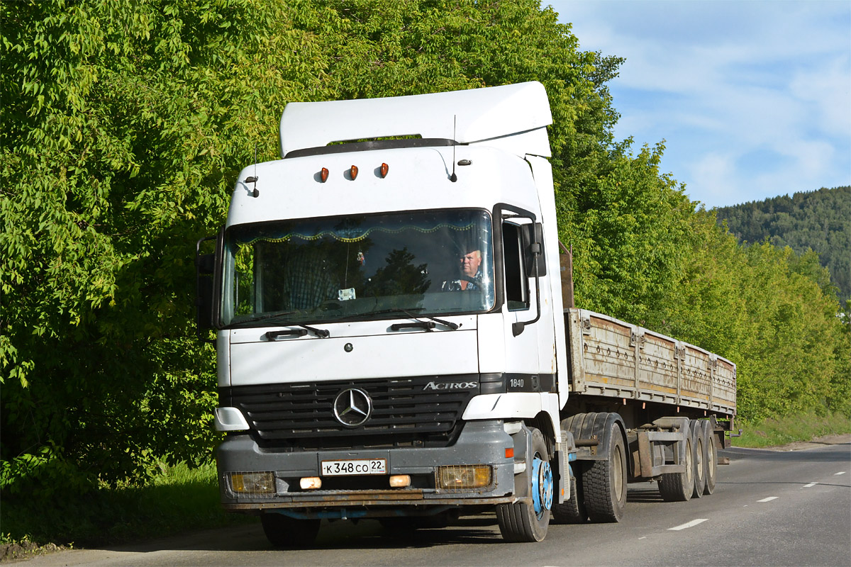 Алтайский край, № К 348 СО 22 — Mercedes-Benz Actros ('1997) 1840