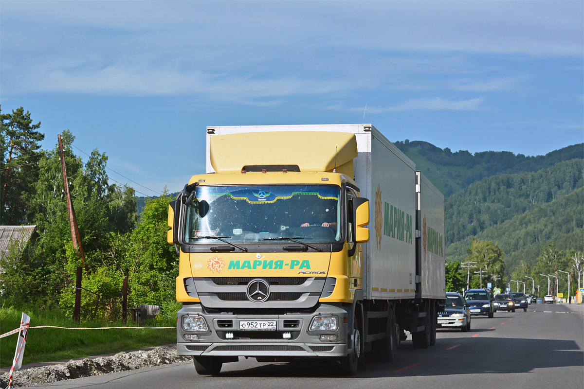 Алтайский край, № О 952 ТР 22 — Mercedes-Benz Actros ('2009) 2541