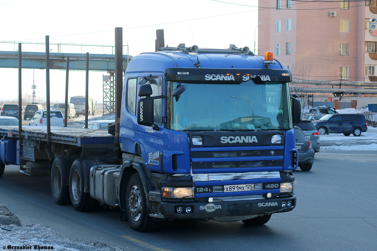 Саха (Якутия), № Х 891 МХ 125 — Scania ('1996) P124L