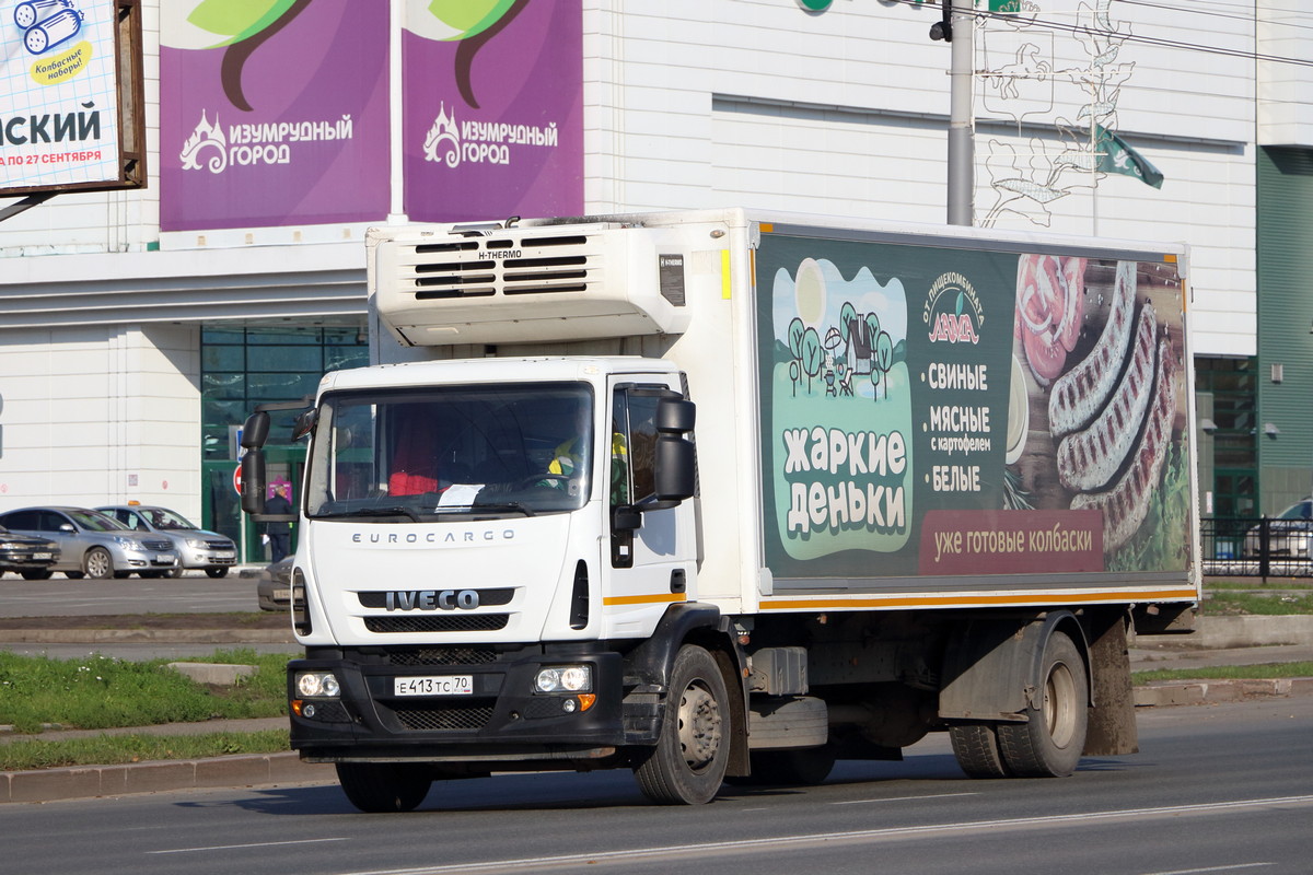 Томская область, № Е 413 ТС 70 — IVECO EuroCargo ('2008)