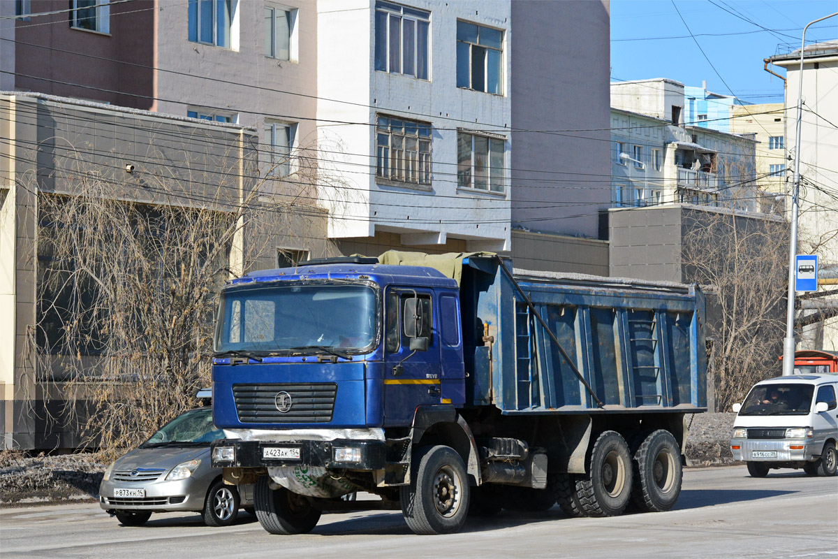 Саха (Якутия), № А 423 АК 154 — Shaanxi Shacman F2000 SX325x