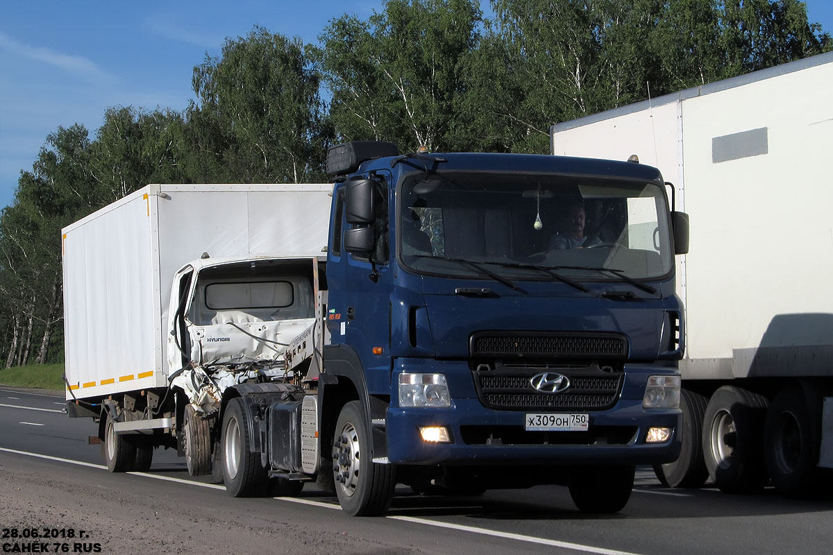 Московская область, № Х 309 ОН 750 — Hyundai Power Truck HD500