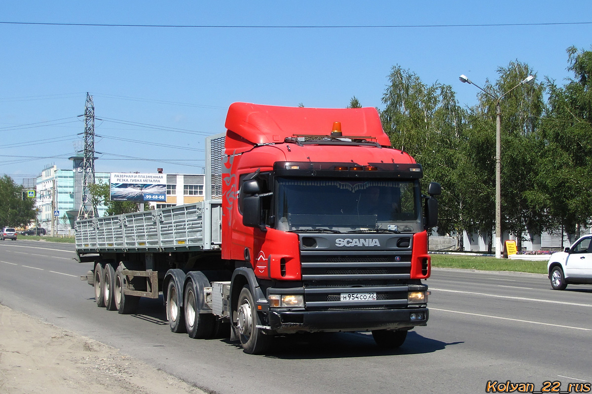 Алтайский край, № Н 954 СО 22 — Scania ('2004) P340