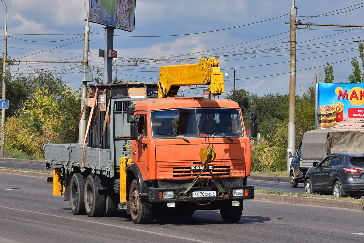 Волгоградская область, № Р 070 ОМ 34 — КамАЗ-53215-15 [53215R]