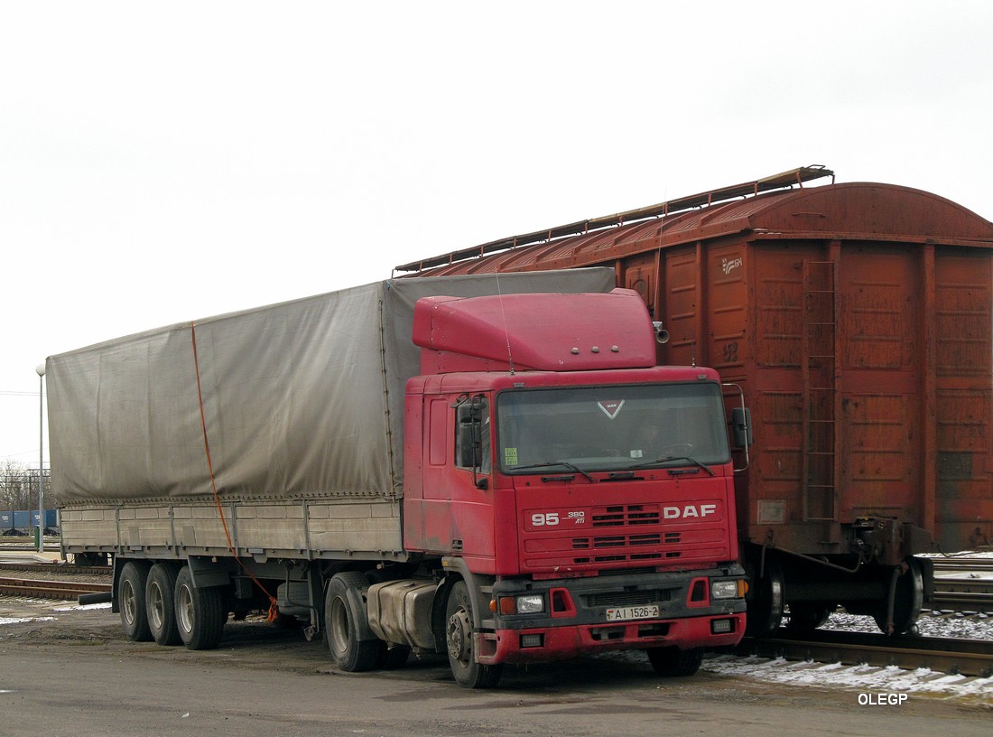 Витебская область, № АІ 1526-2 — DAF 95 FT