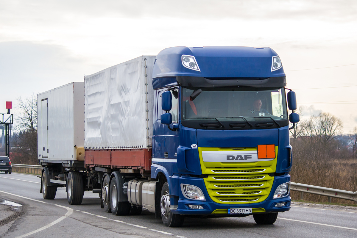 Львовская область, № ВС 6311 НА — DAF XF Euro6 FAR