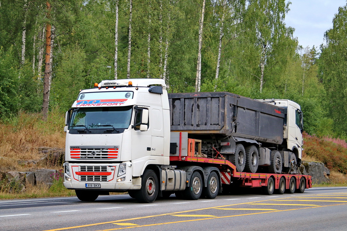 Эстония, № 818 BKX — Volvo ('2008) FH.540