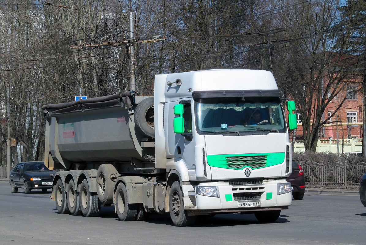 Смоленская область, № К 965 НЕ 67 — Renault Premium ('2006)