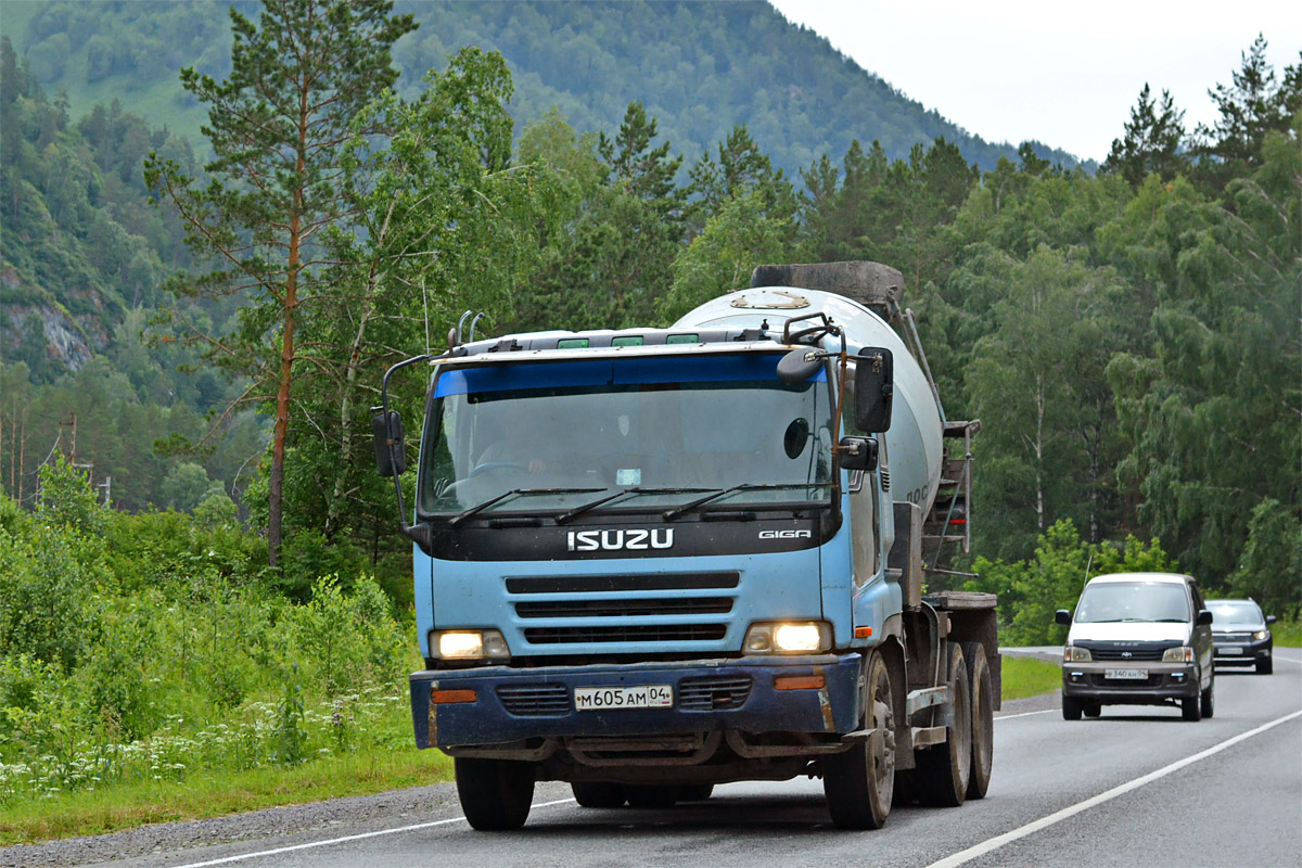 Алтай, № М 605 АМ 04 — Isuzu Giga (общая модель)