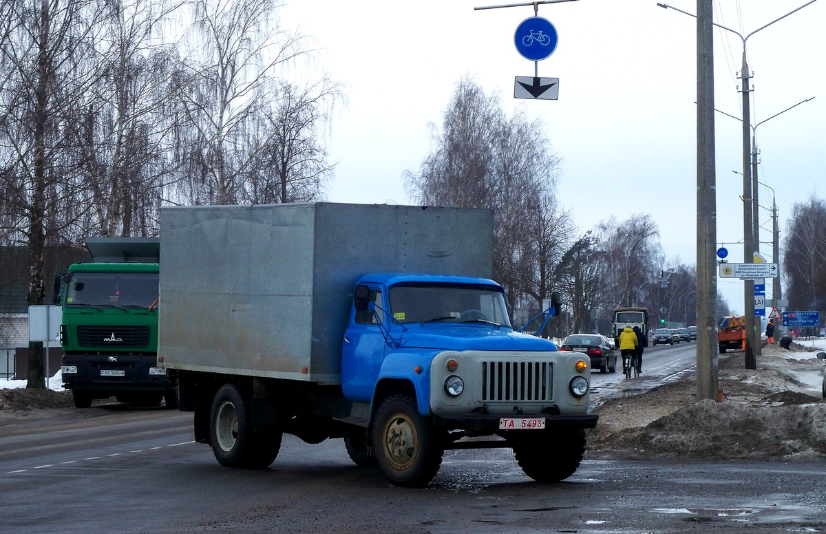 Могилёвская область, № ТА 5493 — ГАЗ-53-12