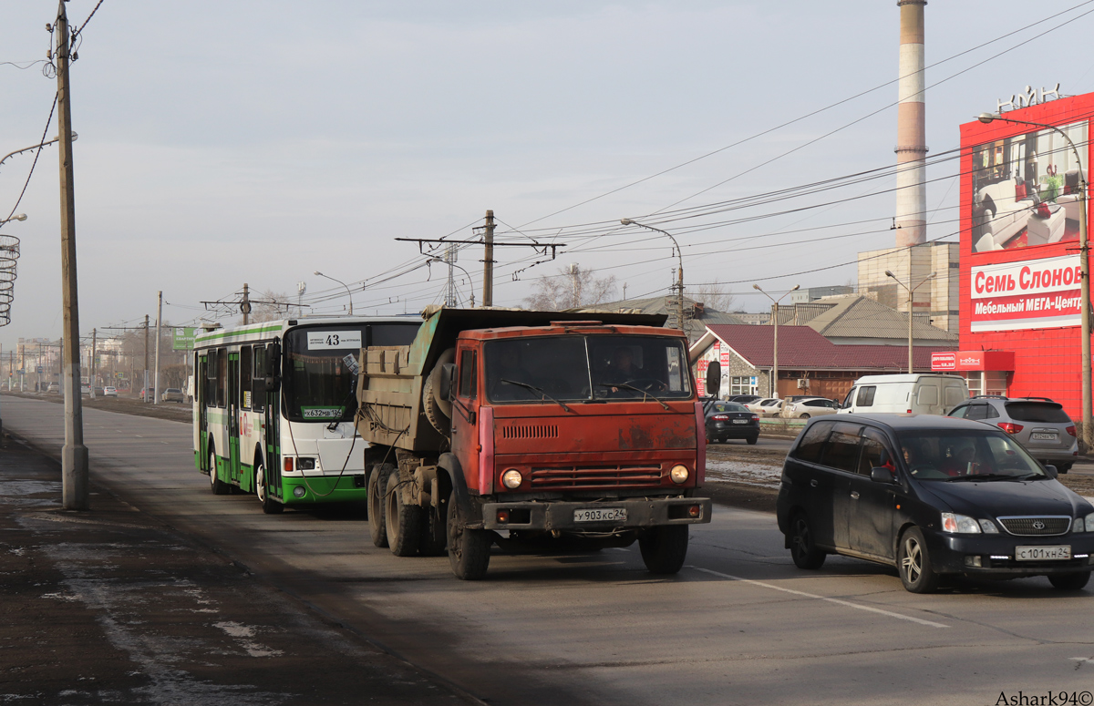 Красноярский край, № У 903 КС 24 — КамАЗ-55111 [551110]