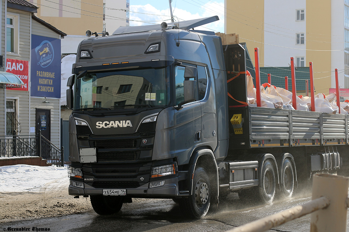 Саха (Якутия), № Х 654 МЕ 14 — Scania ('2016) R520