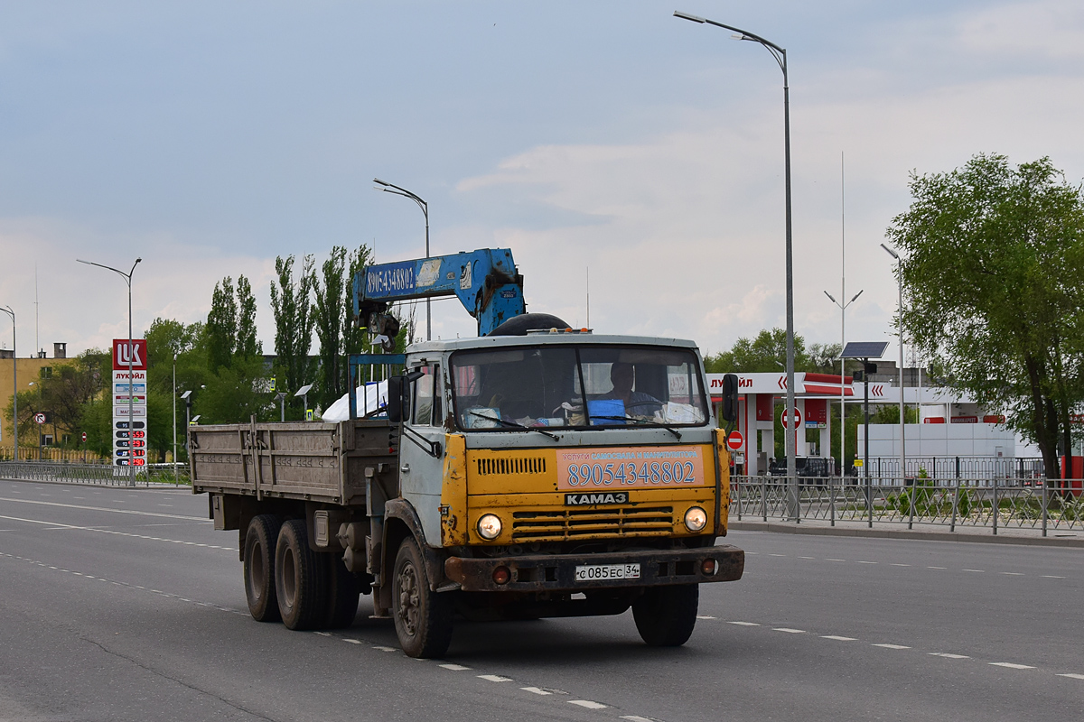 Волгоградская область, № С 085 ЕС 34 — КамАЗ-53202