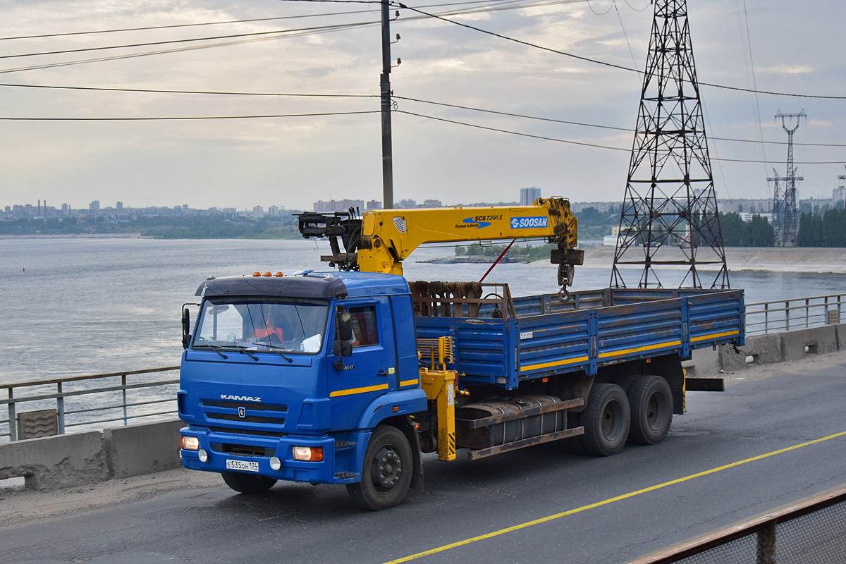 Волгоградская область, № Е 535 ОН 134 — КамАЗ-65117-N3