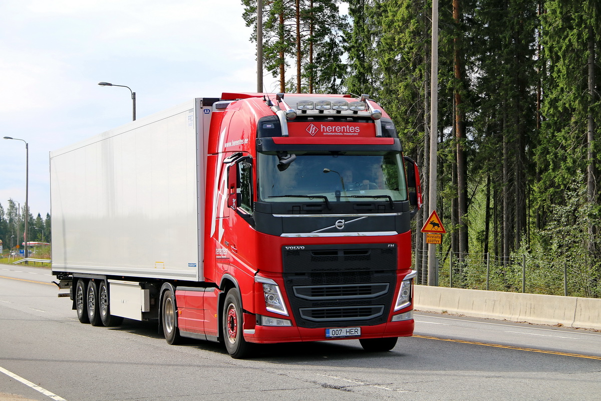 Эстония, № 007 HER — Volvo ('2012) FH.460