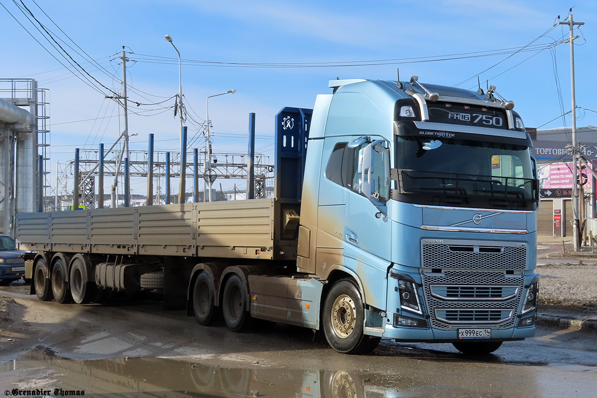 Саха (Якутия), № Х 999 ЕС 14 — Volvo ('2012) FH16.750