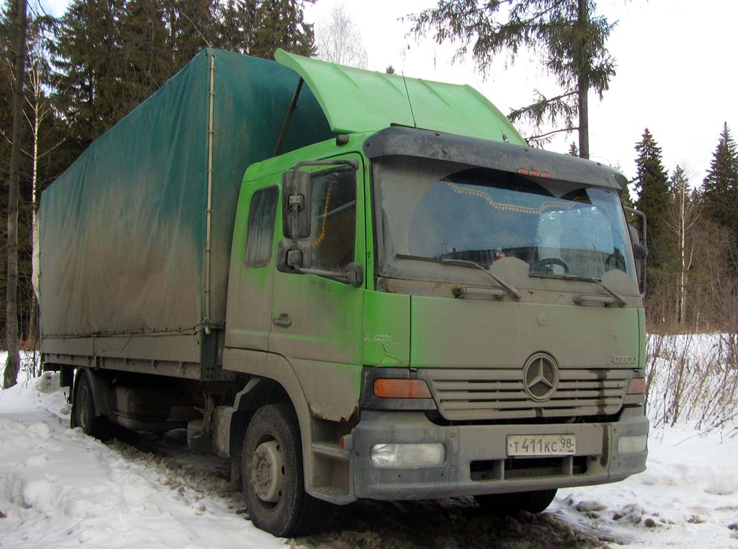 Удмуртия, № Т 411 КС 98 — Mercedes-Benz Atego (общ.м)