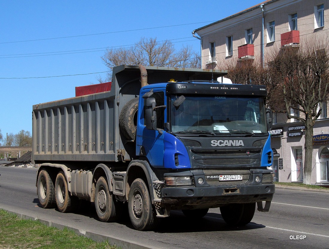 Минск, № АН 0431-7 — Scania ('2011) P440