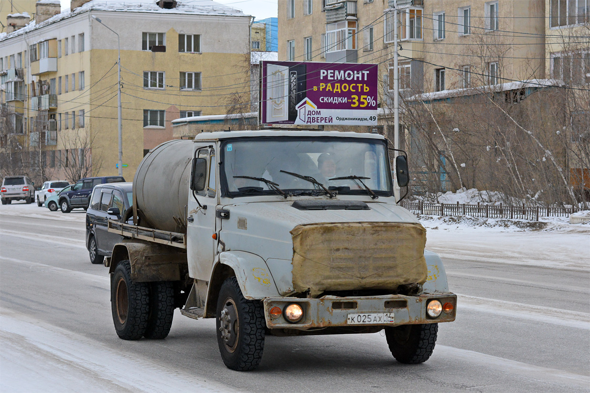 Саха (Якутия), № К 025 АХ 14 — ЗИЛ-433362