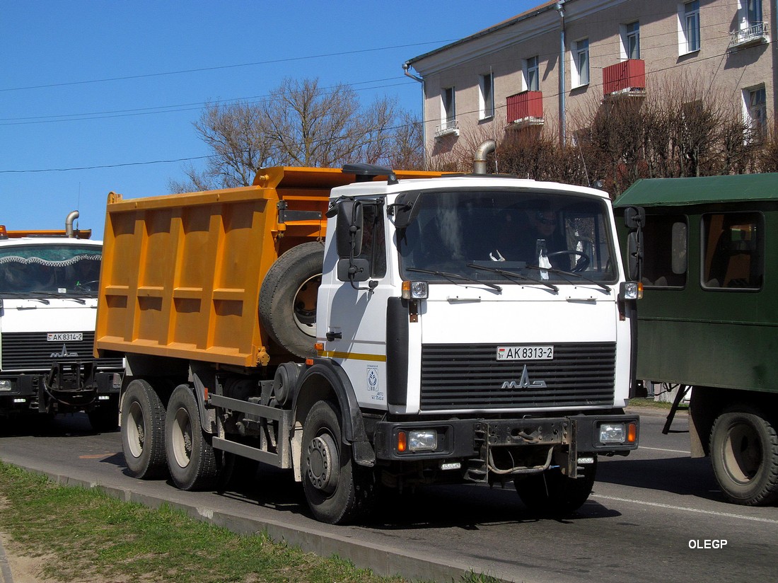 Витебская область, № АК 8313-2 — МАЗ-5516 (общая модель)