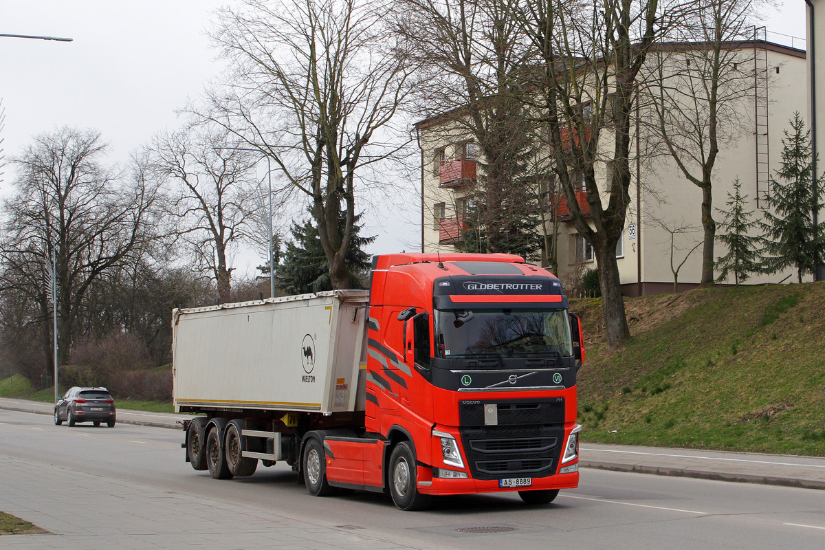 Латвия, № AS-8889 — Volvo ('2012) FH.460