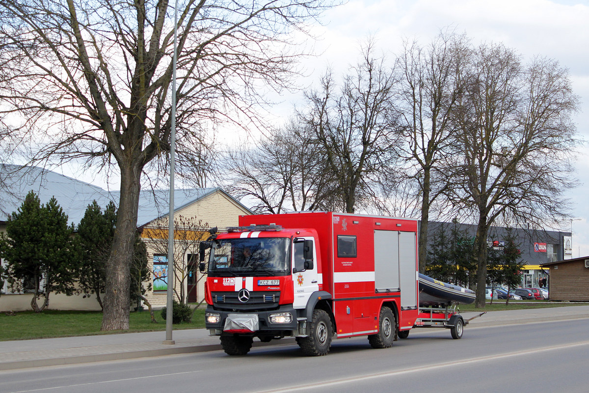 Литва, № KCZ 677 — Mercedes-Benz Atego 923