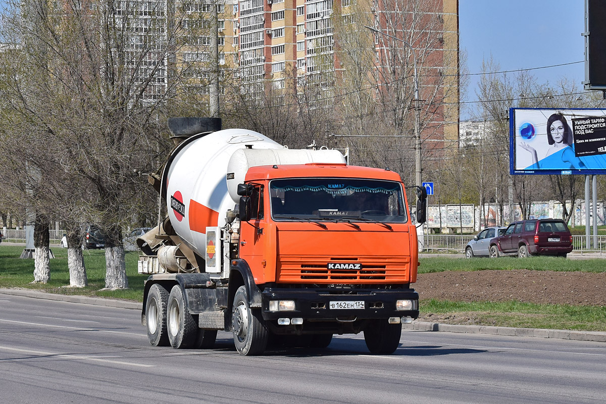 Волгоградская область, № В 162 ЕН 134 — КамАЗ-65115-62