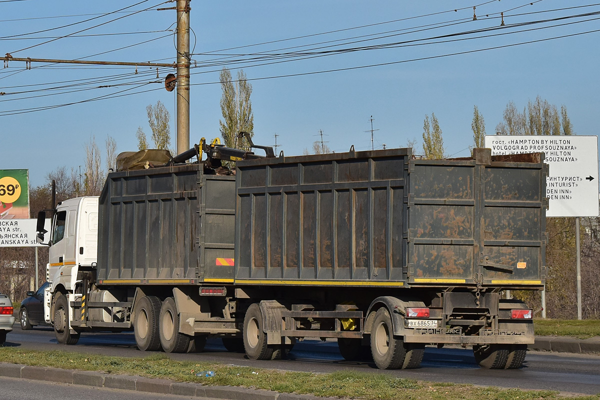 Волгоградская область, № Е 609 ОМ 134 — КамАЗ-65207-S5