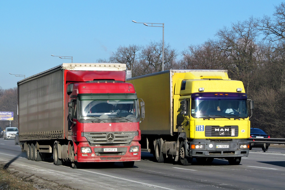 Одесская область, № ВН 9927 ВІ — Mercedes-Benz Actros ('2003) 1841