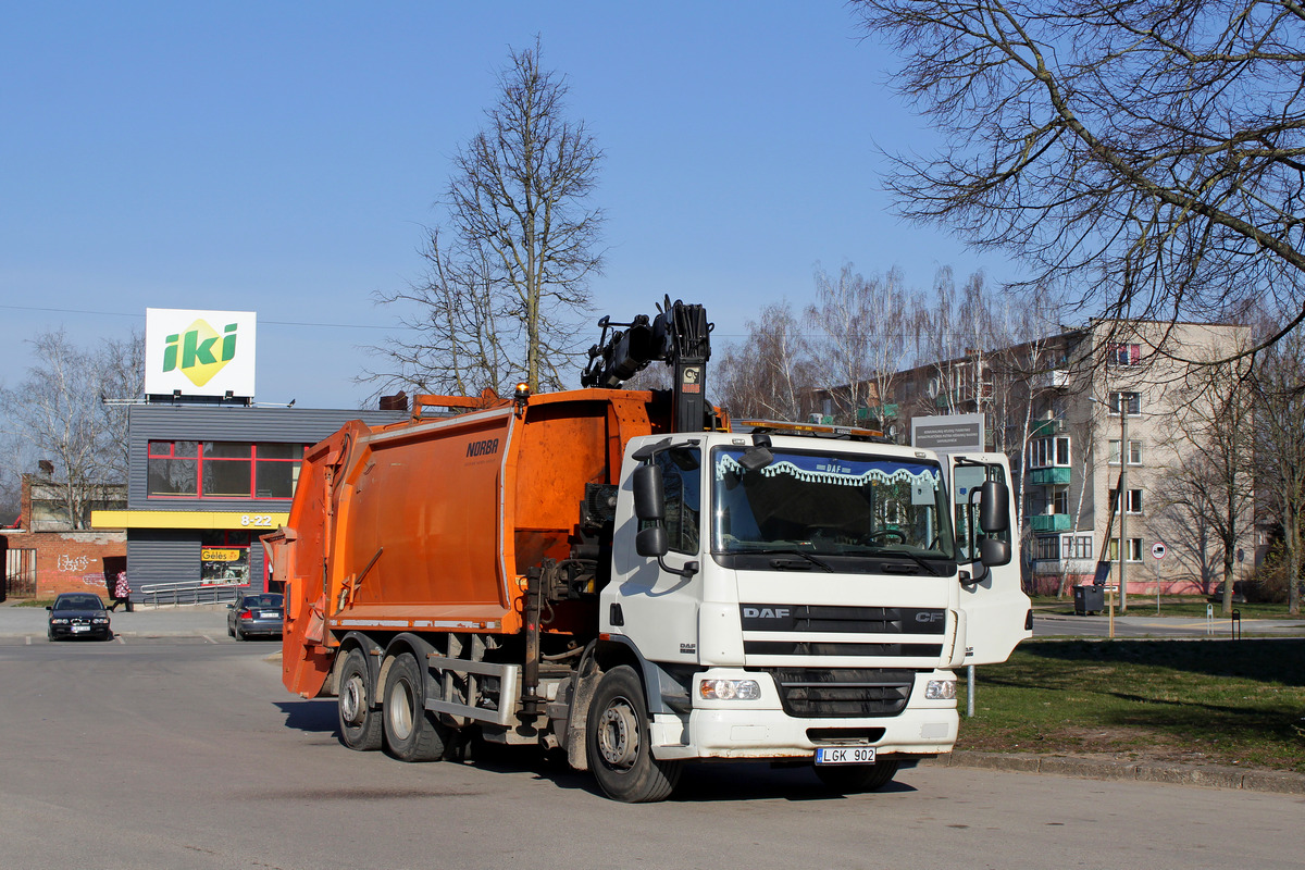 Литва, № LGK 902 — DAF CF75 FAR