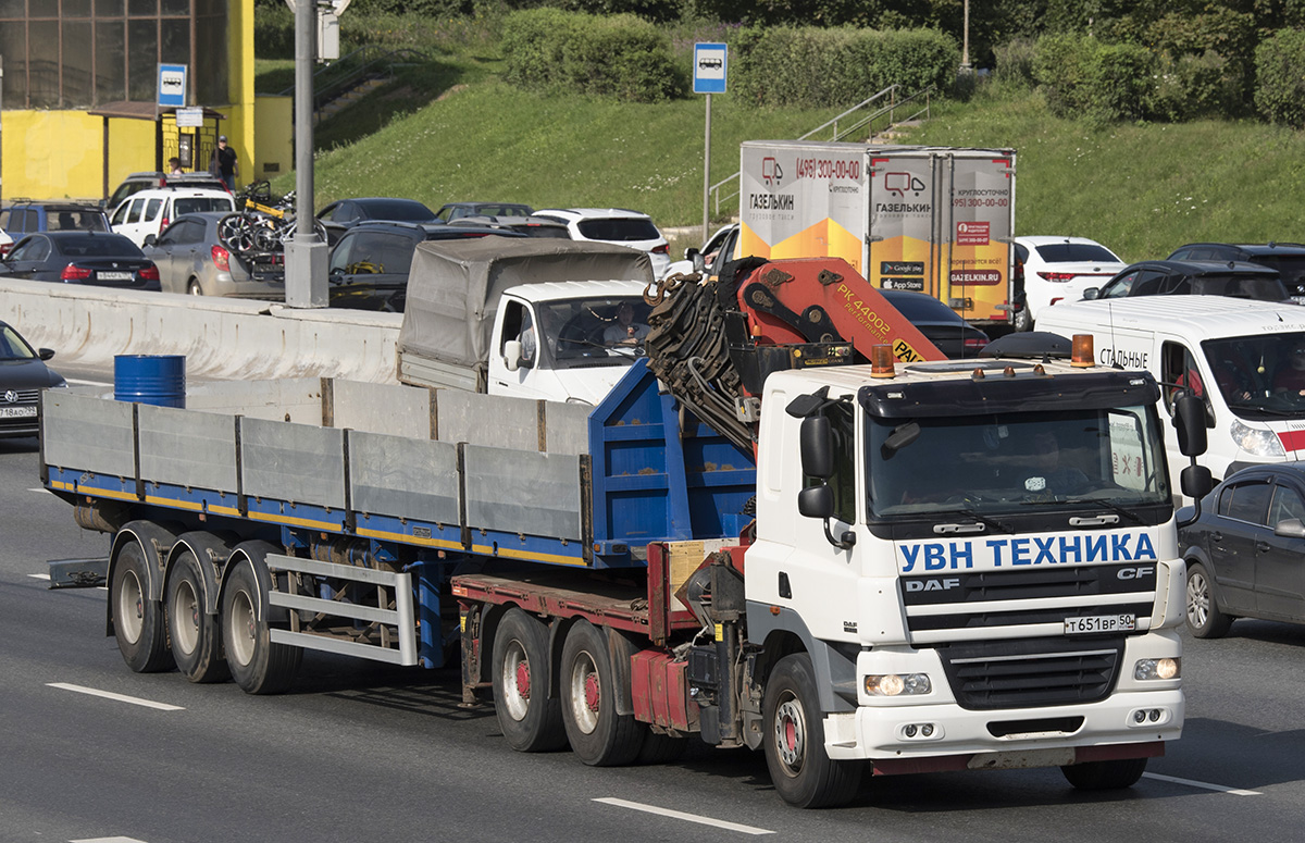 Московская область, № Т 651 ВР 50 — DAF CF85 FTT