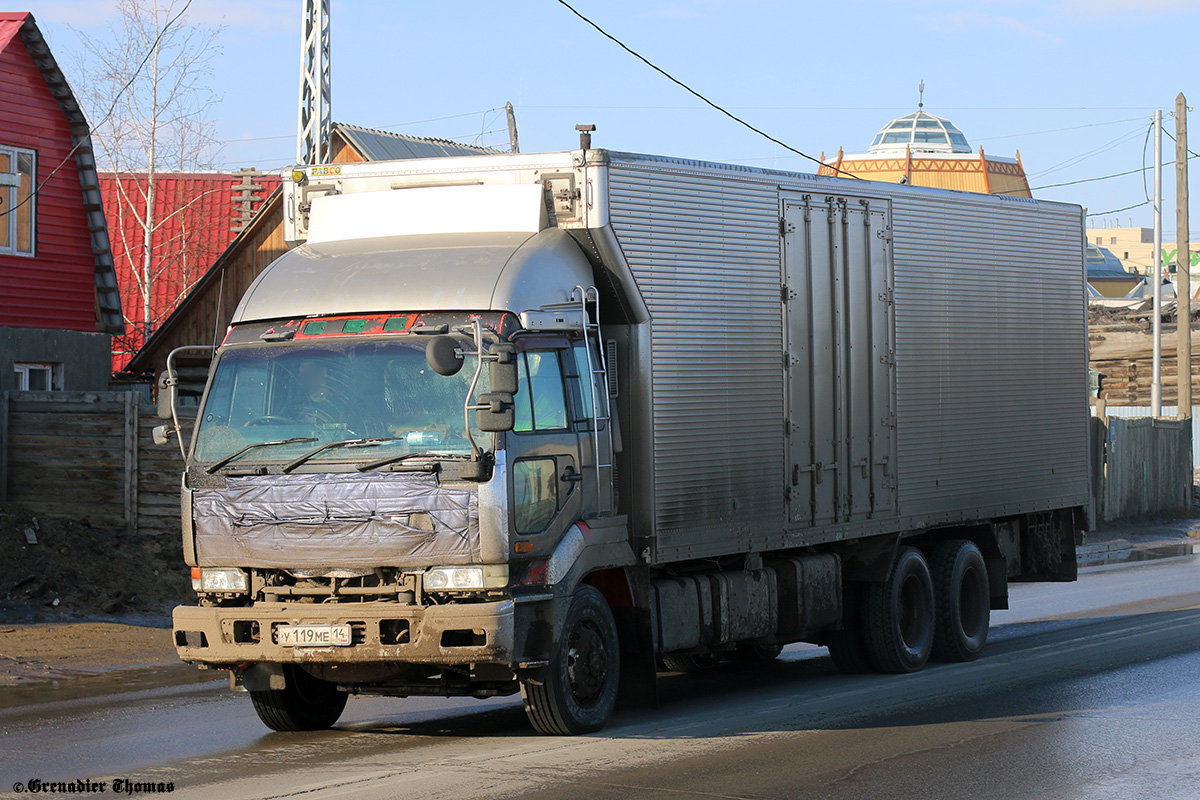 Саха (Якутия), № У 119 МЕ 14 — Nissan Diesel Big Thumb