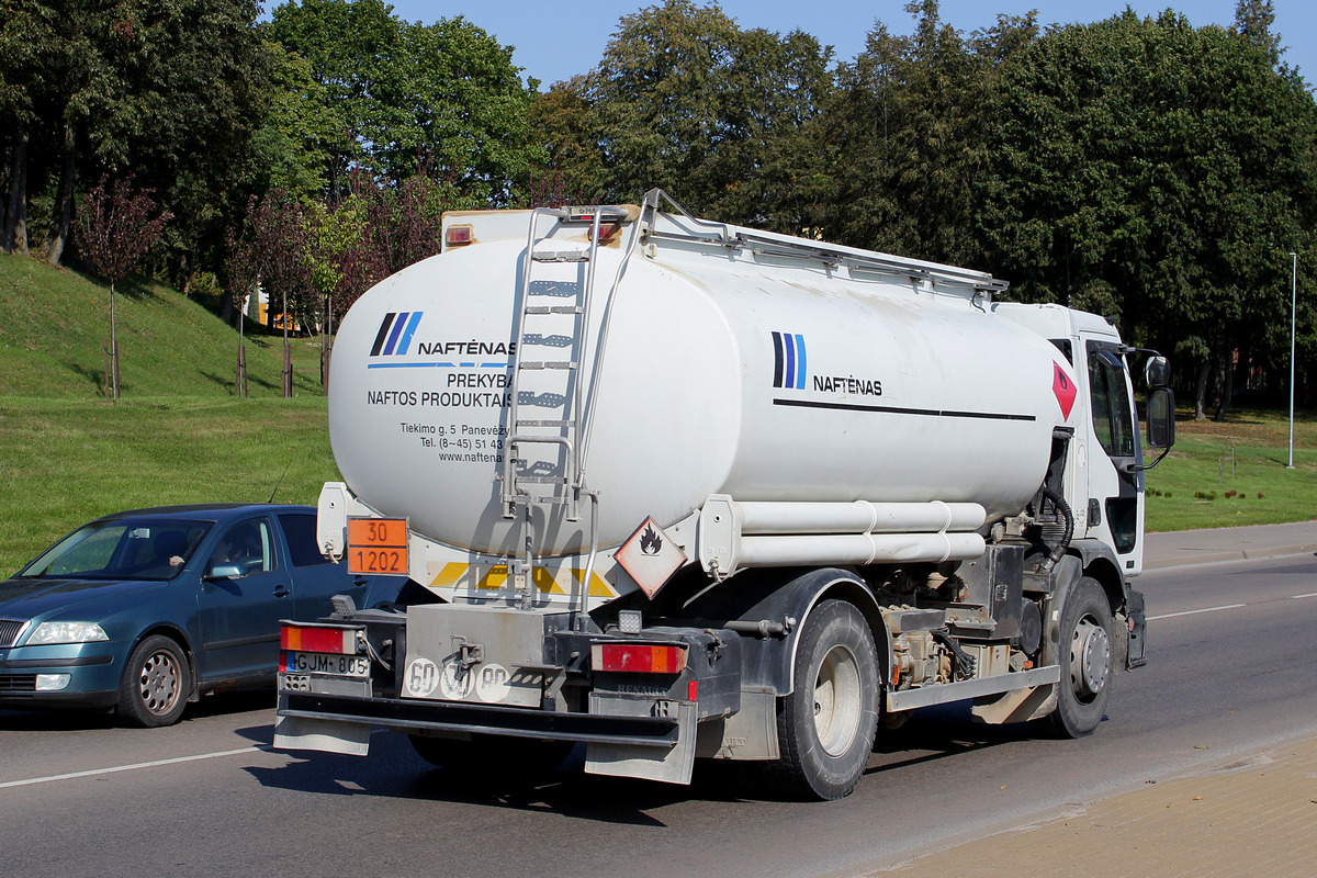 Литва, № GJM 805 — Renault Midlum