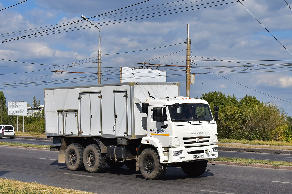 Волгоградская область, № В 442 ЕХ 134 — КамАЗ-43118-46