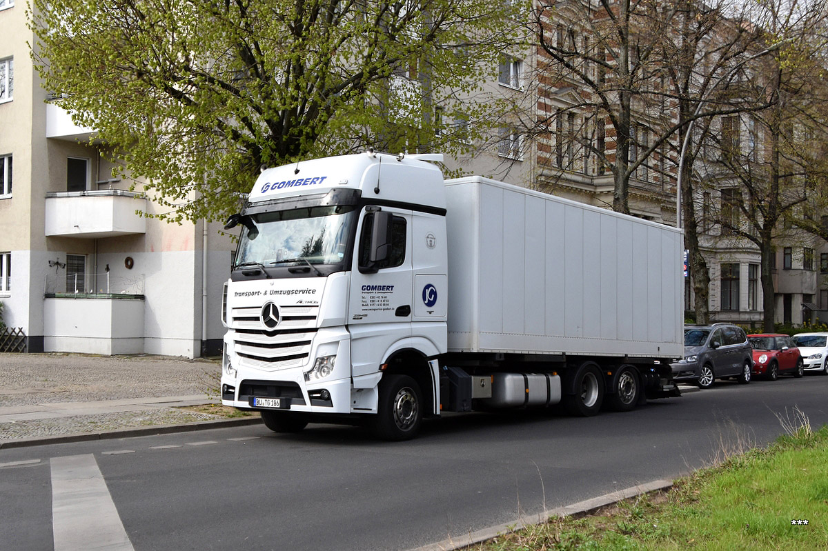 Германия, № BU-TG 186 — Mercedes-Benz Actros ('2011) 2545