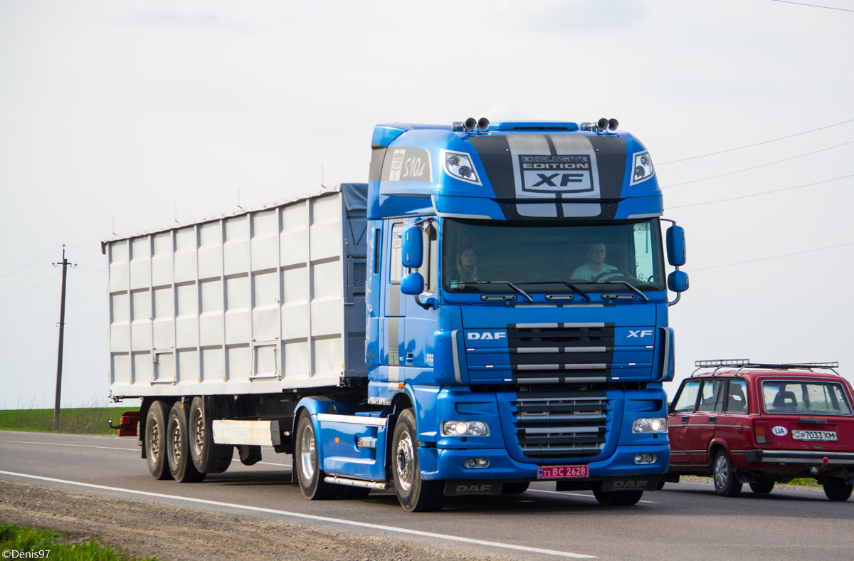 Волынская область, № Т5 ВС 2628 — DAF XF105 FT