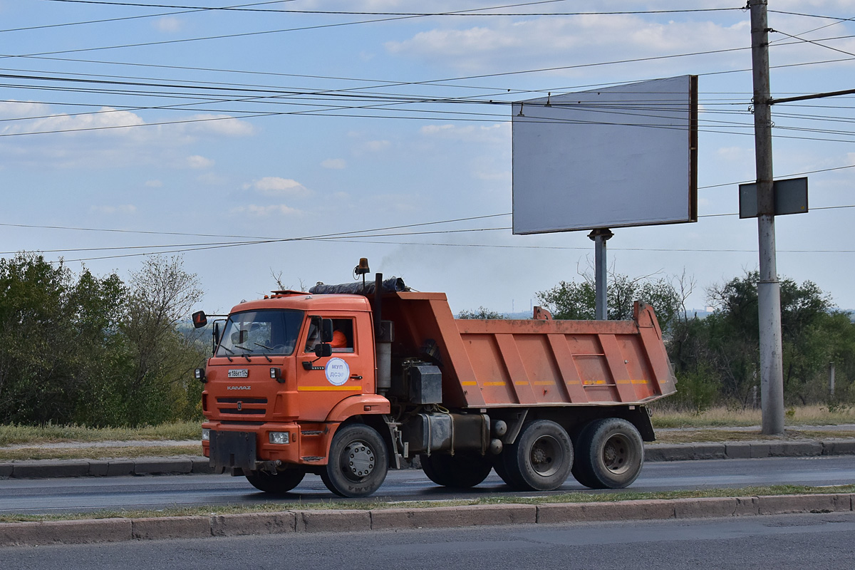 Волгоградская область, № В 186 КТ 134 — КамАЗ-65115-L4