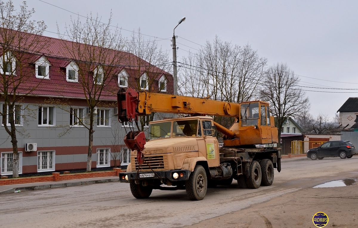 Калужская область, № К 676 КЕ 40 — КрАЗ-65101