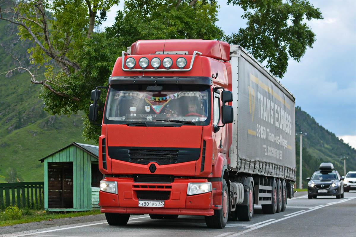 Рязанская область, № Н 801 РХ 62 — Renault Premium ('2006)