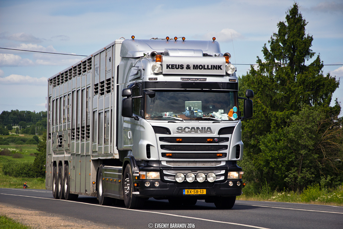 Нидерланды, № BX-SB-13 — Scania ('2009, общая модель)